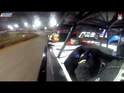 #28 Jim Greenway - Late Model - 11-16-24 Springfield Raceway - In Car Camera - dirt track racing video image