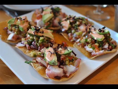 Tostadas de pulpo asado / Tostas de pulpo receta - UClIHawzMOBFQc1QZu2XYuoQ