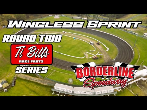 Wingless Sprints, Borderline Speedway, Mt Gambier. Round 2 of the Ti Bills series. We Sucked. - dirt track racing video image