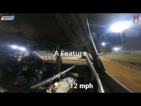 #93 Daniel Barton - FWD - 3-29-2024 Springfield Raceway - In Car Camera - dirt track racing video image