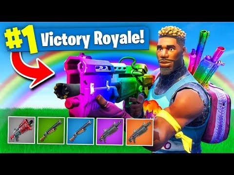 The *RAINBOW* SHOTGUN ONLY Challenge In Fortnite Battle Royale! - UCh7EqOZt7EvO2osuKbIlpGg