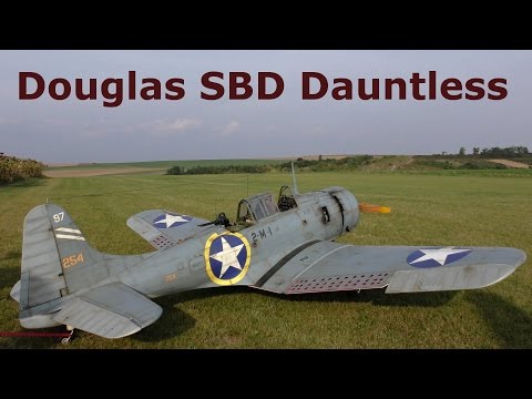 Douglas SBD Dauntless, giant scale RC airplane, 2016 - UCod7FgtgiZdOExzkZaDEIcQ