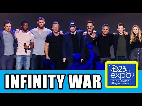 AVENGERS INFINITY WAR Cast Assemble At D23 Expo - UCS5C4dC1Vc3EzgeDO-Wu3Mg