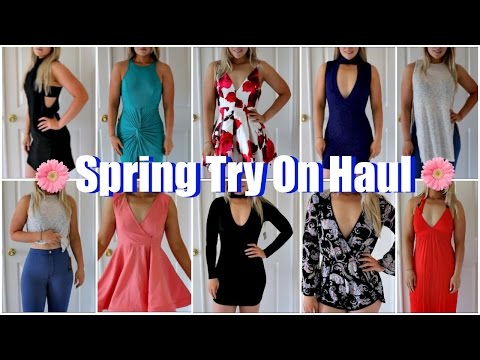 HUGE Spring Try On Haul 2016 | Fashion Nova, Windsor, HMS + More! - UCji7wwhcGBhI0MIlxytFp4Q