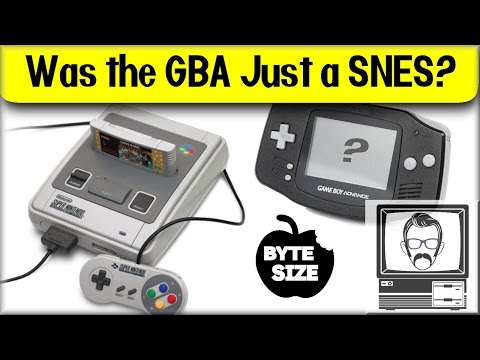 Was the Gameboy Advance Just a Super Nintendo? [Byte Size] | Nostalgia Nerd - UC7qPftDWPw9XuExpSgfkmJQ