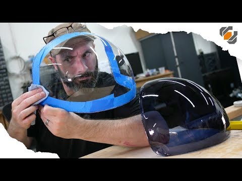 ACES Astronaut Helmet Visor for Adam Savage - Vacuum Forming Tutorial - UC27YZdcPTZM24PgjztxanEQ