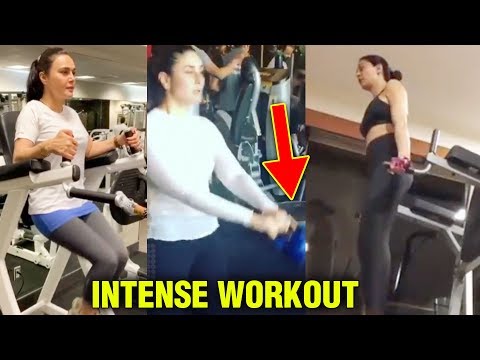 Video - Bollywood Fitness - 40 + Age ACTRESSES Doing INTENSE Workout | Sushmita Sen, Preity Zinta, Bhagyashree, Kareena Kapoor #India