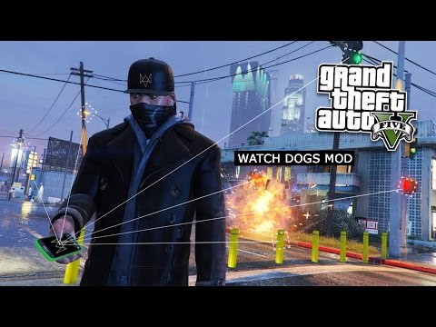 GTA 5 PC Mods - WATCH DOGS HACKING MOD! GTA 5 Watch Dogs Hacker Mod Gameplay! (GTA 5 Mod Gameplay) - UC2wKfjlioOCLP4xQMOWNcgg