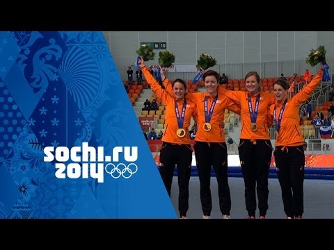 Speed Skating - Ladies' Team Pursuit - Netherlands Win Gold | Sochi 2014 Winter Olympics - UCTl3QQTvqHFjurroKxexy2Q