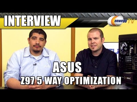 ASUS Z97 5 way Optimization Demo Interview - Newegg TV - UCJ1rSlahM7TYWGxEscL0g7Q
