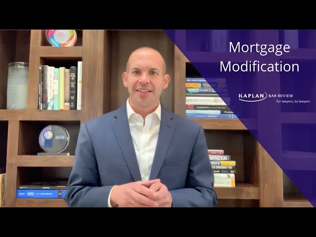 What is a Loan Modification on a Mortgage?