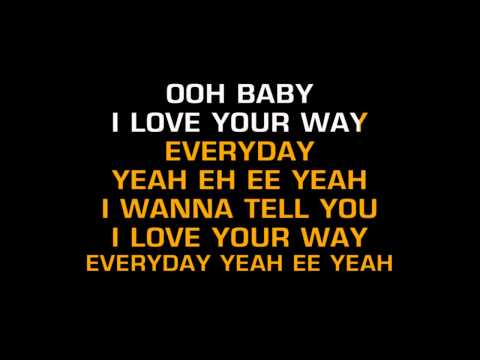 Big Mountain - Baby, I Love Your Way (Karaoke) - UCQHthJbbEt6osR39NsST13g