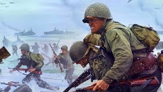 Новая - Call of Duty WWII gameplay  на максимальных настройках 60 fps