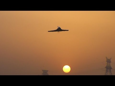 Jet Wing Knight 860 Beautiful flight at Desert Sunset - UCsFctXdFnbeoKpLefdEloEQ