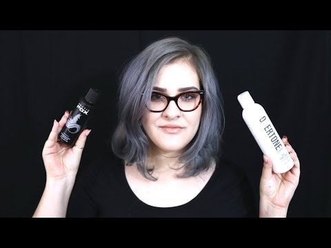 Maintaining Silver Grey Hair/Color and Treatment | jezkamakeup