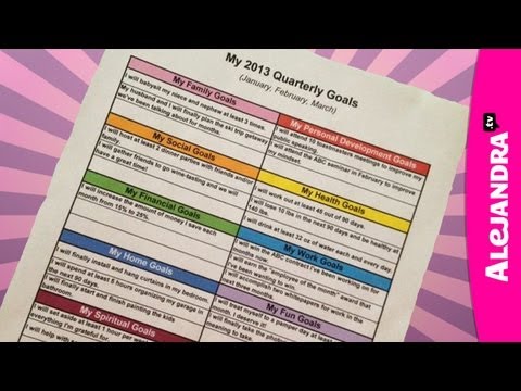 Getting Organized with Goal Setting: New Year, New You - UCcvu0uB6SzugED_5FEC7Z0Q