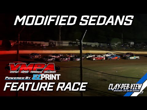 Modified Sedans | VMPA Series - Ballarat - 8th Feb 2025 | Clay-Per-View - dirt track racing video image