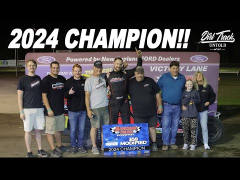 Mike's FIRST EVER Airborne Park Speedway Championship!! - dirt track racing video image