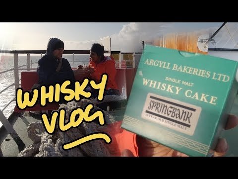 Springbank whisky cake on a ferry - Campbeltown whisky Vlog - UC8SRb1OrmX2xhb6eEBASHjg