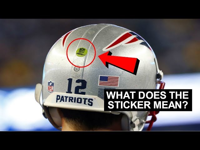 What Does the Green Sticker on NFL Helmets Mean?