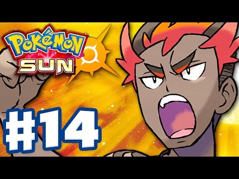 Pokemon Sun and Moon - Gameplay Walkthrough Part 14 - Kiawe's Island Trial! (Nintendo 3DS) - UCzNhowpzT4AwyIW7Unk_B5Q