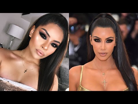 Kim Kardashian West MET GALA 2018 Makeup Tutorial | Sarahy Delarosa