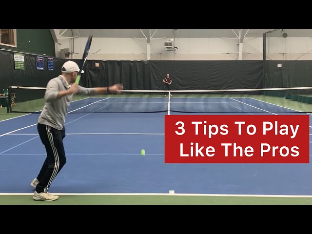 How to Practice Tennis Like a Pro