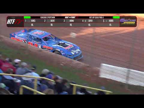 huntthefront.tv | LIVE LOOK-IN | Cherokee Speedway | Gaffney, SC | November 17th 2024 - dirt track racing video image