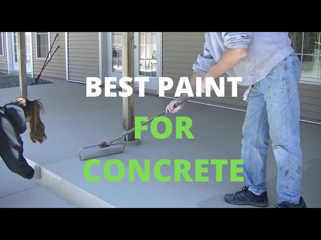 Can You Paint Concrete StuffSure