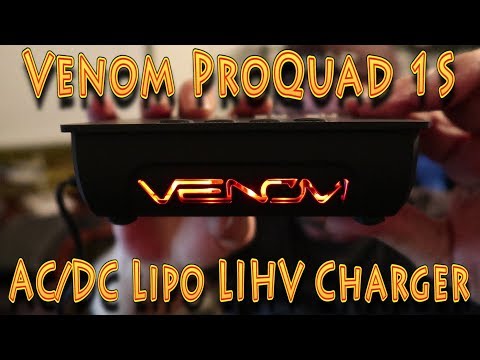 Review: Venom Pro Quad Micro 1S AC/DC LiPo/LiHV Charger!!! (02.17.2018) - UC18kdQSMwpr81ZYR-QRNiDg