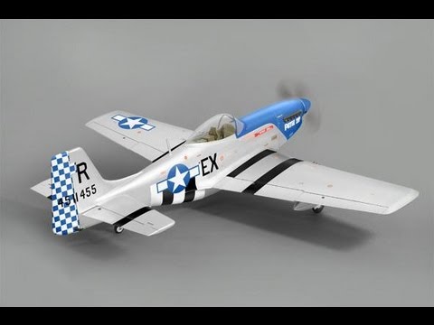 Phoenix Model Mustang P-51 50CC 30% ARF - InBox Review - UCz3LjbB8ECrHr5_gy3MHnFw