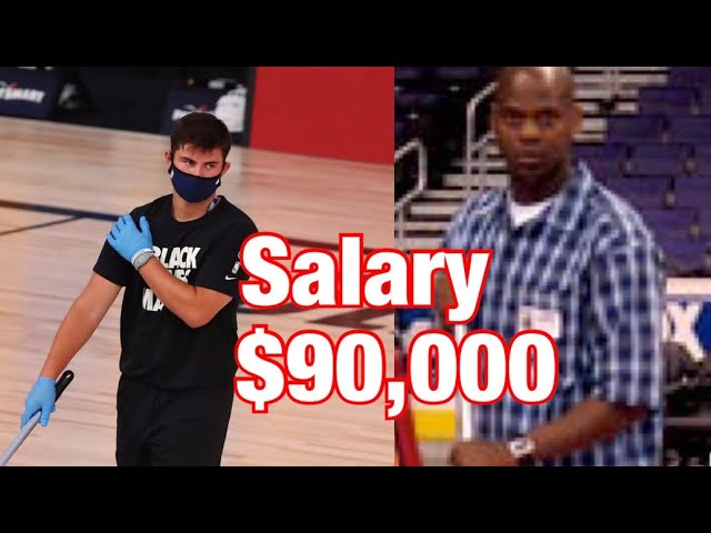 How Much Do NBA Floor Sweepers Make?
