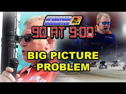 SprintCarUnlimited 90 at 9 for Thursday, January 2nd: A big-picture problem in dirt-track racing - dirt track racing video image