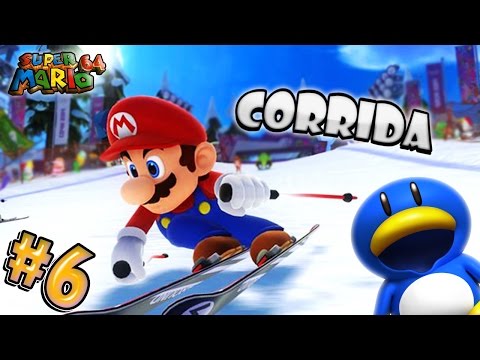 Corrida com o Pinguim Anão  - #6 Super Mario 64 Nostalgia