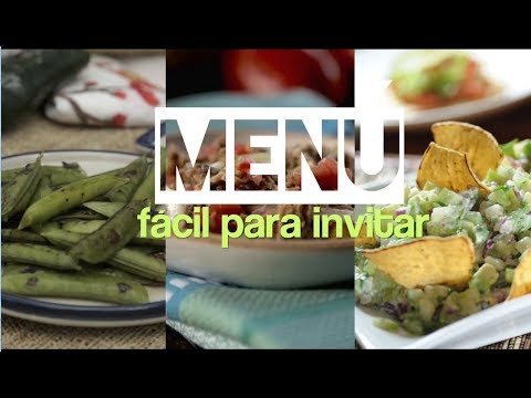 Menú fácil para invitar - UCvg_5WAbGznrT5qMZjaXFGA