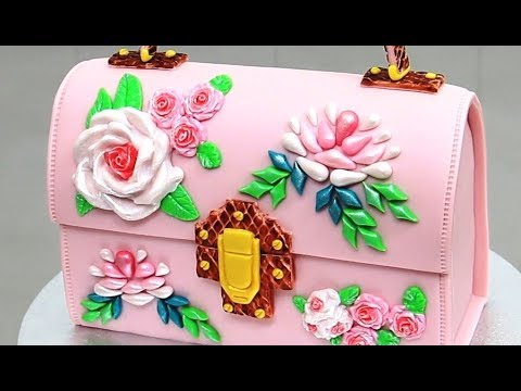 PURSE CAKE with Edible Roses by Cakes StepbyStep - UCjA7GKp_yxbtw896DCpLHmQ