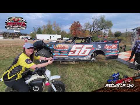 #56H Jordan Horton - Heat &amp; Feature - Super Late Model - Ponderosa Speedway 10-25-24 - dirt track racing video image