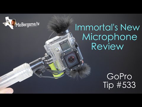 Immortal's New Microphone Review - GoPro Tip #533 - UCTs-d2DgyuJVRICivxe2Ktg