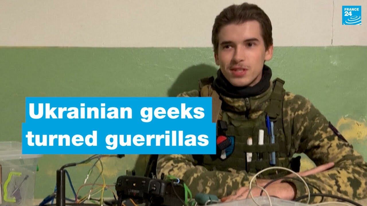 ‘New generation war’: Ukrainian ‘geeks’ turned guerrillas make frontline drones • FRANCE 24
