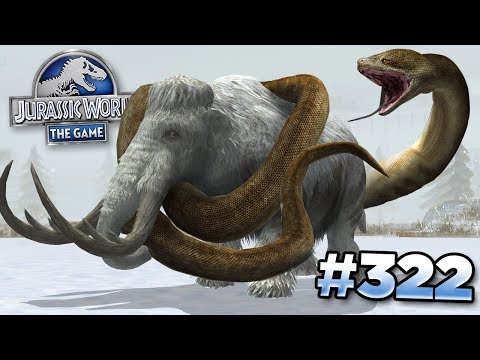 Giant Snake Titanoboa Maxed! || Jurassic World - The Game - Ep322 HD - UCP-iaFrmWcOG0o461wMicdg