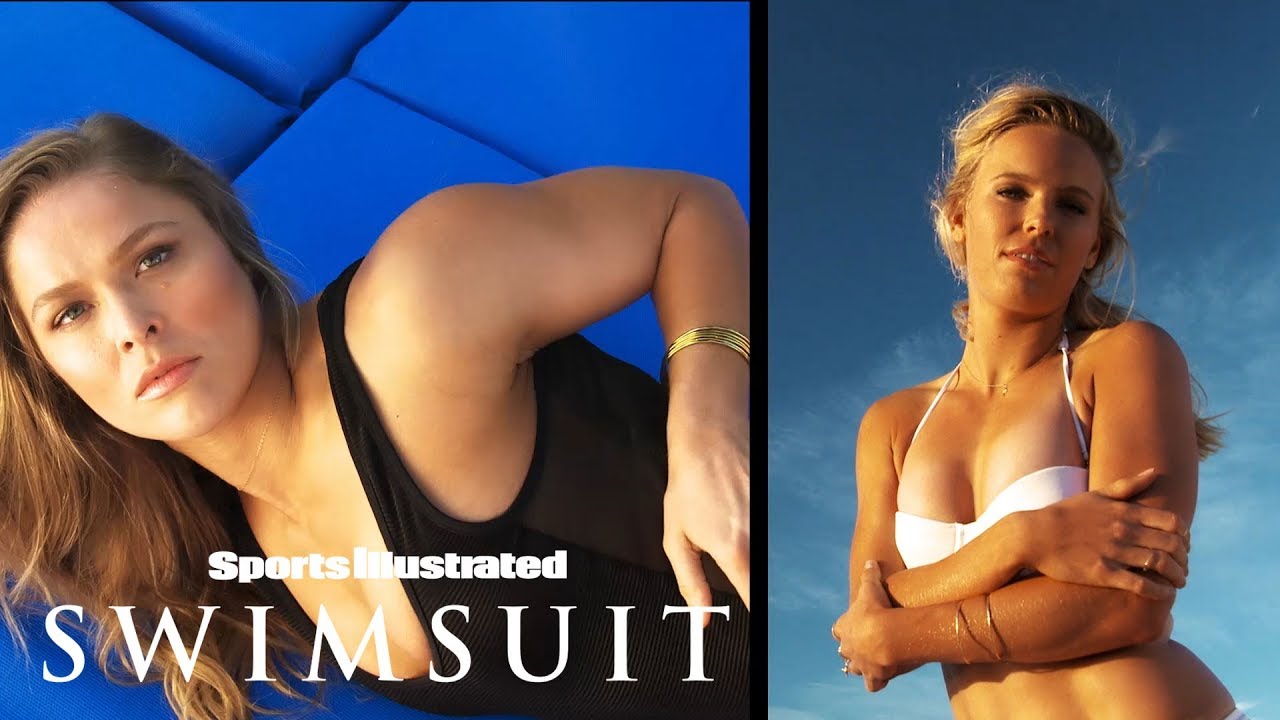 Ronda Rousey vs. Caroline Wozniackii: Who Will Win?  | On Set | Sports Illustrated Swimsuit