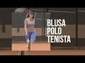 Blusa Gola Polo Para Jogar Tênis Bolsos Costa Poliamida UV50+ Epulari