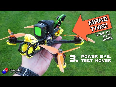 Quadcopter Build for Beginners (2023): Part 3/4 - Power system and first test hover! - UCp1vASX-fg959vRc1xowqpw
