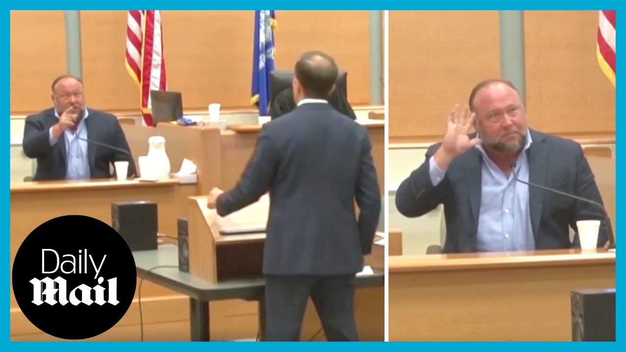 Furious Alex Jones ‘done saying sorry’ to Sandy Hook families in tense trial moment