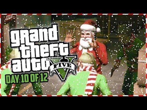 GTA 5 Funny Moments - INFECTED Custom Game Mode!!! (Day 10 of 12) (GTA 5 Christmas Special) - UC2wKfjlioOCLP4xQMOWNcgg