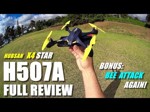 HUBSAN X4 STAR H507A GPS QuadCopter Drone - Full Review - [Flight Test, BEE ATTACK!, Pros & Cons] - UCVQWy-DTLpRqnuA17WZkjRQ