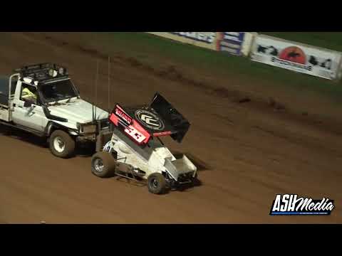 Lightning Sprints: Australian Open - A-Main - Archerfield Speedway - 16.04.2022 - dirt track racing video image