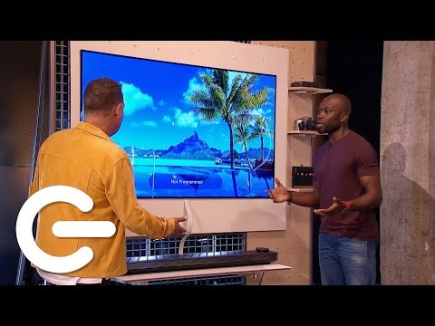 Unboxing The LG Signature OLED TV W - The Gadget Show - UCOZlALOP7ZqodgQgH4BybqA