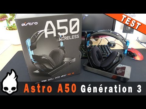 Unboxing Essai Casque Micro A50 Wireless Dastro Racerlt