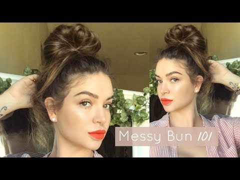 How to perfect: EXTRA AF  MESSY BUN / Top Knot ♡ thin, fine hair friendly - UCcZ2nCUn7vSlMfY5PoH982Q